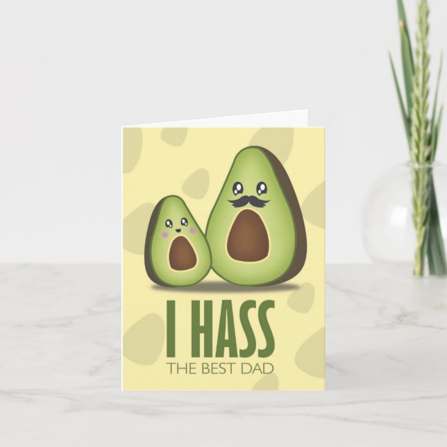 Jag har det bästa Puns Fars dag-kortet Kort (Framsida)