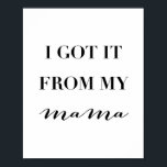 Jag Har det från min Mamma Poster<br><div class="desc">Jag Har det från min Mamma</div>