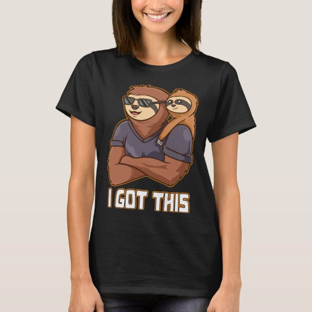 Jag Har detta positiva citat Pappa Positivitet pap T Shirt (Framsida)