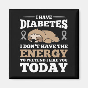 Jag har diabetes som jag inte har energin magnet