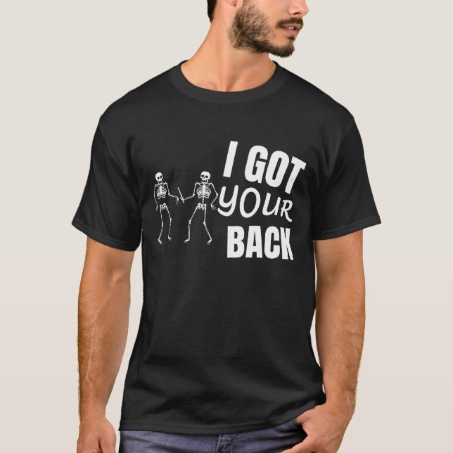 JAG HAR DIN BAKKSKELETON T SHIRT (Framsida)