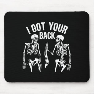 Jag Har din Ck-funny Skeleton Spine Halloween Cost Musmatta