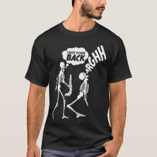Jag har din roligt skjorta skelett tecknad land t shirt