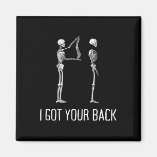 Jag Har ditt CK-ludda Skeleton För manar och kvinn Magnet