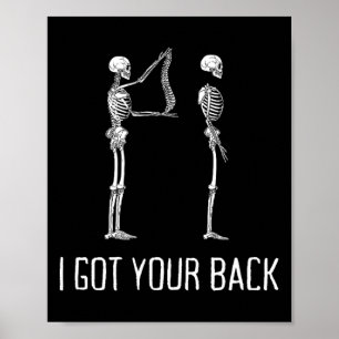 Jag Har ditt CK-ludda Skeleton För manar och kvinn Poster