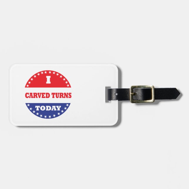 Jag har druckit turkar i dag bagagebricka (Horisontell Framsida)