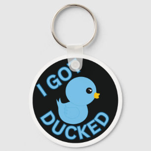 Jag Har Ducken Blue Nyckelring
