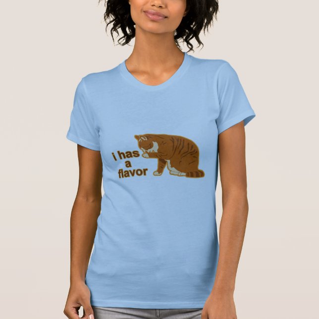 Jag har en anstrykning, LOL-KATT Tee Shirt (Framsida)