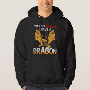 Jag har en böjd draködödlereptilbarn hoodie