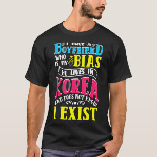 Jag har en boyvän koreansk Kpop Kdrama Tonåring Gi T Shirt