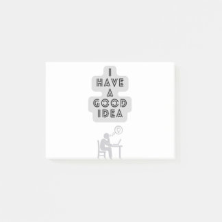 Jag har en Bra idé Post-it Block