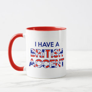 Jag har en brittisk ekaffe Mugg