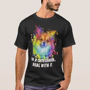 Jag har en Chihuahua-affär med det Hund Päls Mamma T Shirt