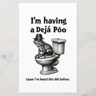 Jag har en Déjà Poo hört det här innan Frog