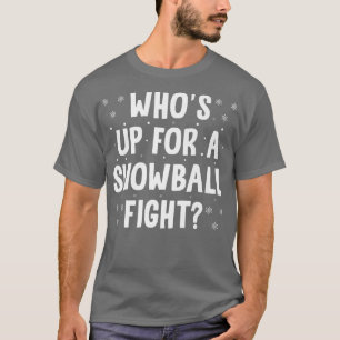 Jag har en doktorsexamen i snöbollstävlingar Snö T Shirt
