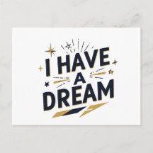 Jag Har en Dröm Inspirerande Typografi Design