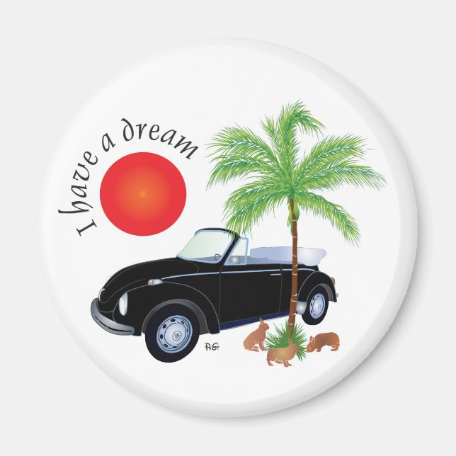 Jag har en dröm Magnet (Framsidan)