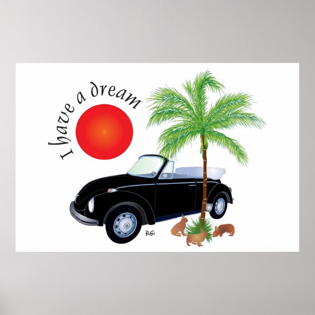 Jag har en dröm Poster (Framsidan)