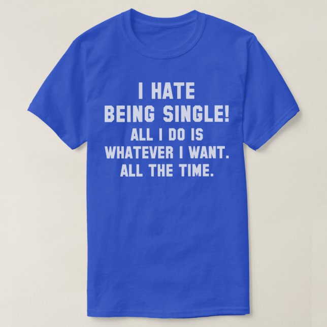 Jag har en enda 1 t shirt (Design framsida)