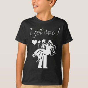 Jag Har en funny Bride Manar Groom Bröllopsfest Ju T Shirt