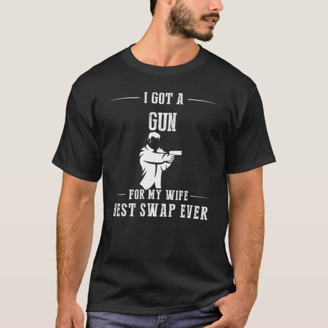 Jag Har en garn för min fru bästa swap. T Shirt (Framsida)