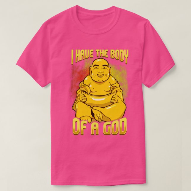 Jag har en gud Funny pappa-karosseri för T Shirt (Design framsida)