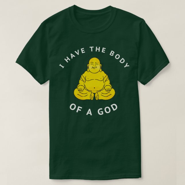 Jag har en guds kropp t shirt (Design framsida)