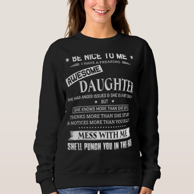 Jag har en häftande Fantastisk-dotter T Shirt (Framsida)