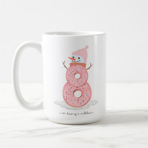 Jag har en härdsmälta i snögubbe kaffemugg