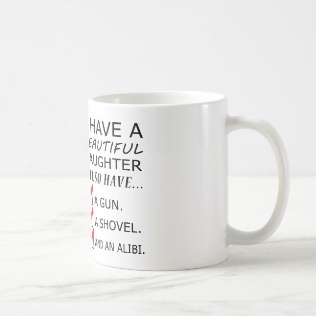 Jag har en härlig dotterfars dagmugg kaffemugg (Höger)