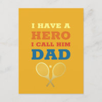 Jag har en Hero Pappa - Tennis Far Fars dag