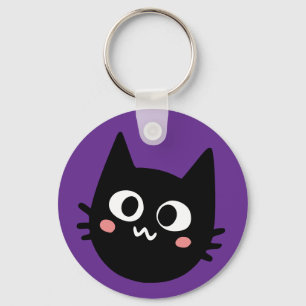 Jag Har En Katt Som Väntar Kontakt Nyckelring
