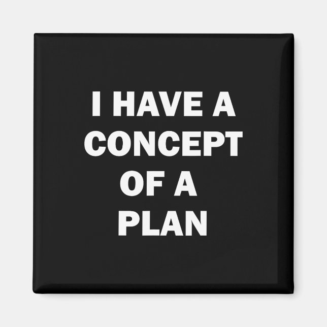 Jag har en koncept plan Kamaladruppsdebatt Magnet (Framsidan)
