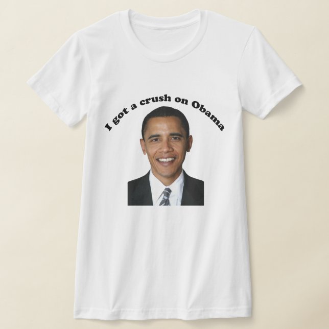 Jag Har en krock på Obama Girl T Shirt (Laydown)
