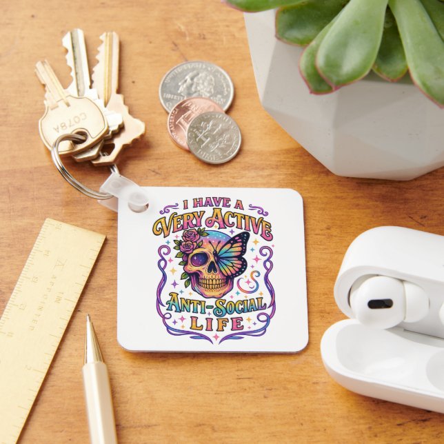 Jag har en mycket aktiv... nyckelring (Skrivbord)