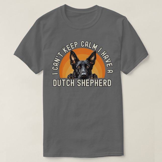 Jag har en nederländsk shepherd t shirt (Design framsida)