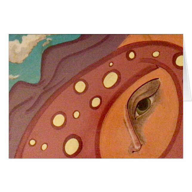 Jag har en Öga till dig Hälsningskort (Framsidan Horizontal)