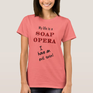 Jag har en ond tvilling- damRingerT-tröja T-shirt