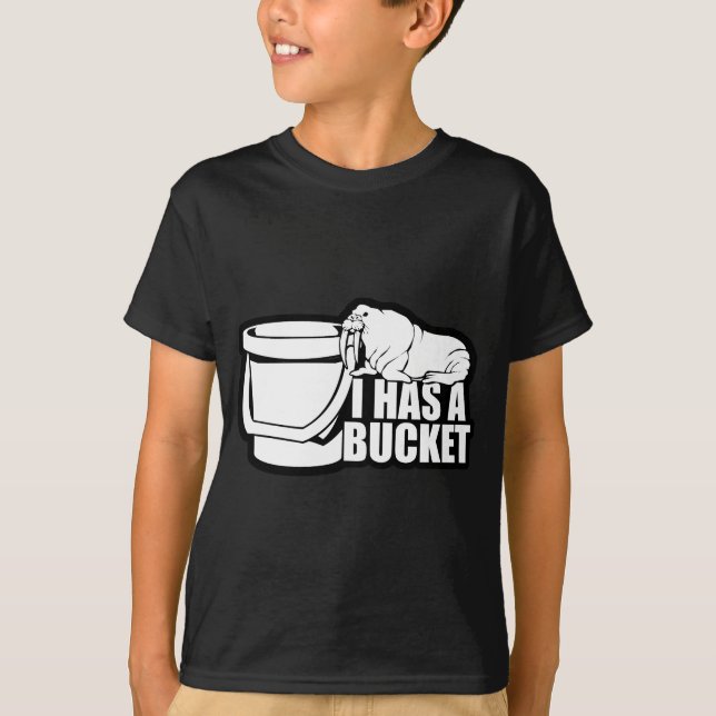 Jag har en ösregna tee shirt (Framsida)