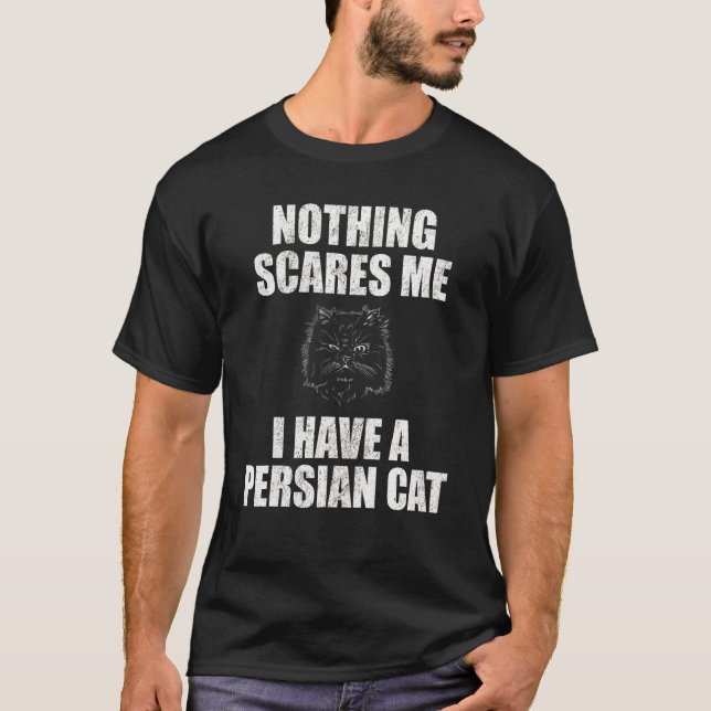 Jag Har En Persisk Katt 1 T Shirt (Framsida)
