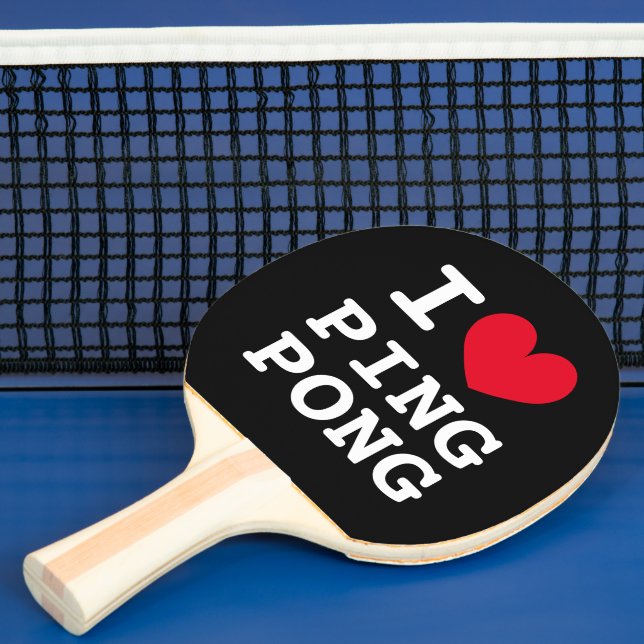 Jag har en pingpongpadlgåva till bord tennis fläkt pingisracket (Insitu)