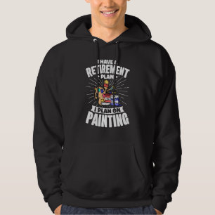 Jag har en plan för återgång till konstmålning i P Hoodie