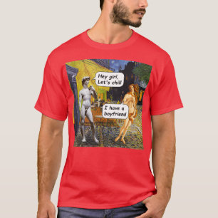 Jag har en pojkvän.. Venus födelse T Shirt
