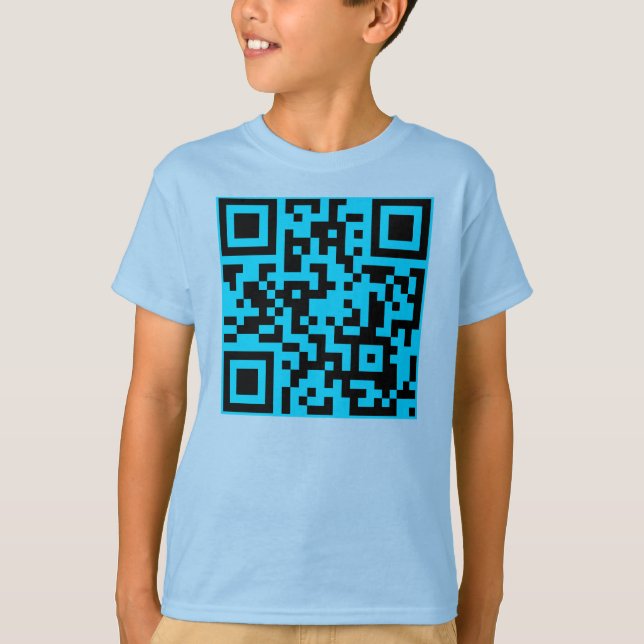 Jag har en QR-kod! T-shirt (Framsida)
