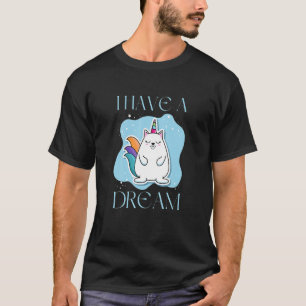 Jag har en röntgen Cute Unicorn Rendy T Shirt