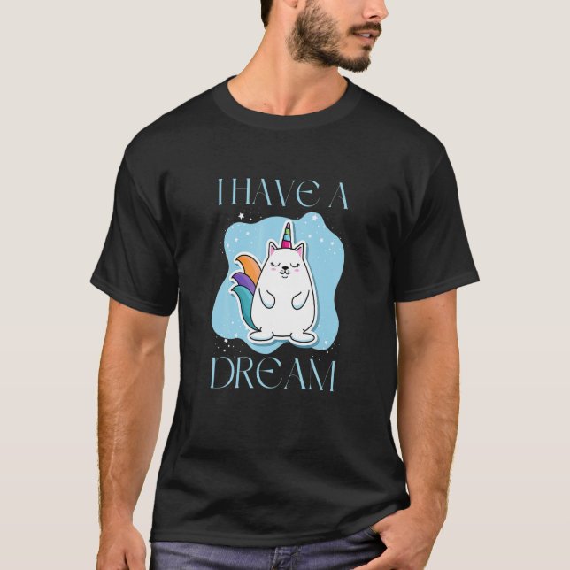 Jag har en röntgen Cute Unicorn Rendy T Shirt (Framsida)
