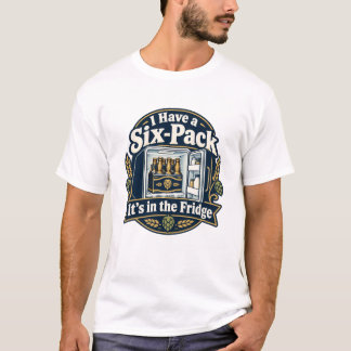 Jag Har En Sexpackare. Den Är I Kylen Öl T Shirt