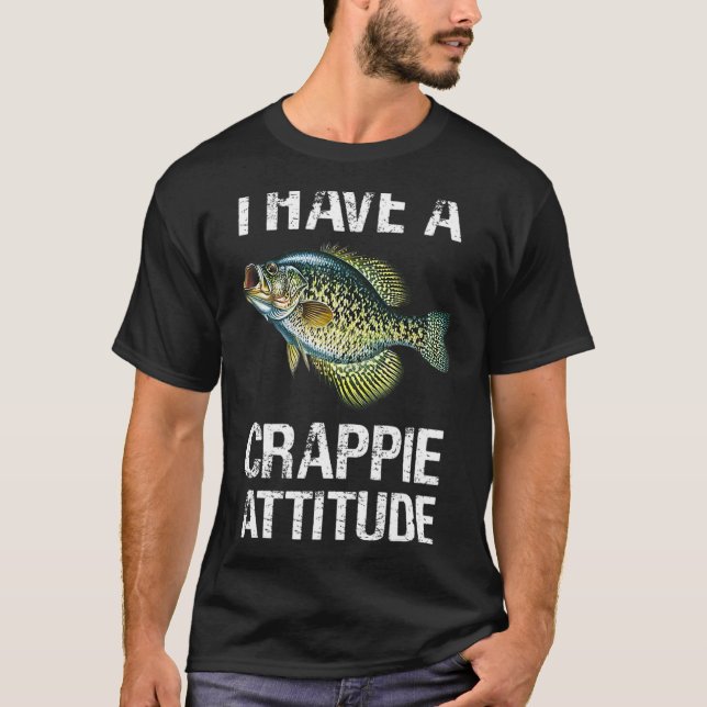 Jag har en skitstödd attityd Kröpingsfiske T Shirt (Framsida)