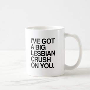 JAG HAR EN SMULA LESBISK FÖRÄLSKNING PÅ DIG KAFFEMUGG