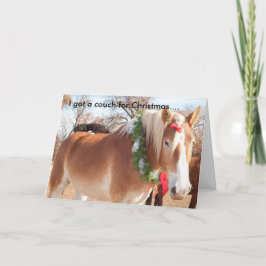 Jag har en soffa till jul... helgkort